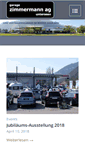 Mobile Screenshot of garage-zimmermann.ch